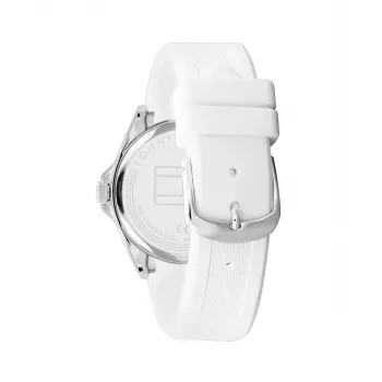 Tommy Hilfiger Pippa Damen-Quarzuhr 1782478 - 38 mm Goldton-Edelstahl, weißes Zifferblatt