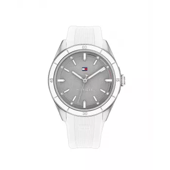 Tommy Hilfiger Pippa Damen-Quarzuhr 1782478 - 38 mm Goldton-Edelstahl, weißes Zifferblatt