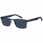 TOMMY HILFIGER TH-2040-S-KU0 Herren Rechteckige Sonnenbrille Havanna Acetat Gestell Graue Polycarbonat Gläser UV400