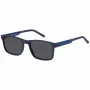 TOMMY HILFIGER TH-2089-S-FLL Herren-Sonnenbrille - Schwarzer Acetatrahmen mit grauen Polycarbonatgläsern - 56/19/145 mm