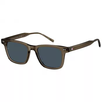 Tommy Hilfiger TH-2127-S-09Q Herren-Sonnenbrille Matt Schwarz Grau 51mm