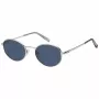 Tommy Hilfiger TH-2219-S-010 Unisex-Sonnenbrille - Schwarzer Acetatrahmen, graue Polycarbonatgläser, UV400-Schutz, 55/21/145 mm