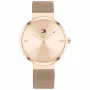 Tommy Hilfiger Damenuhr 1782218 Quarz Analog Uhr 35mm Silber Edelstahl Mesh