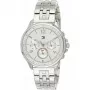 Tommy Hilfiger Damen 1782222 Quarz Analog Uhr 38mm Edelstahl Mesh Blaues Zifferblatt