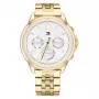 Tommy Hilfiger Damenuhr 1782223 Quarz Analog Uhr 38mm Silber Edelstahl Mesh
