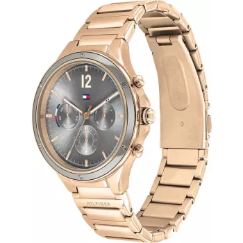 Tommy Hilfiger Damenuhr 1782277 Quarzuhr 38mm Silber Edelstahl Mesh