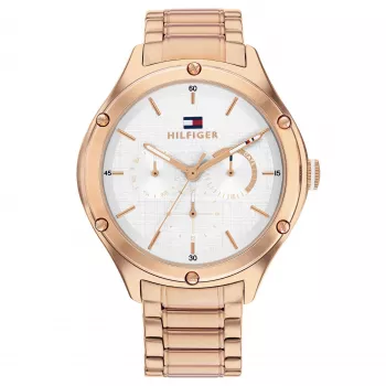 Tommy Hilfiger Damenuhr 1782682 Gold-Ton Edelstahl 40mm