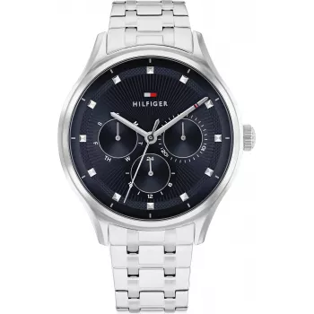 Tommy Hilfiger Damen Ari Quarz Analoguhr 38mm Silber Edelstahl 1782749