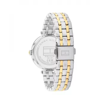 Tommy Hilfiger Damenuhr Blake 1782760 Quarz Analog Uhr 34mm Silber Edelstahl Mesh