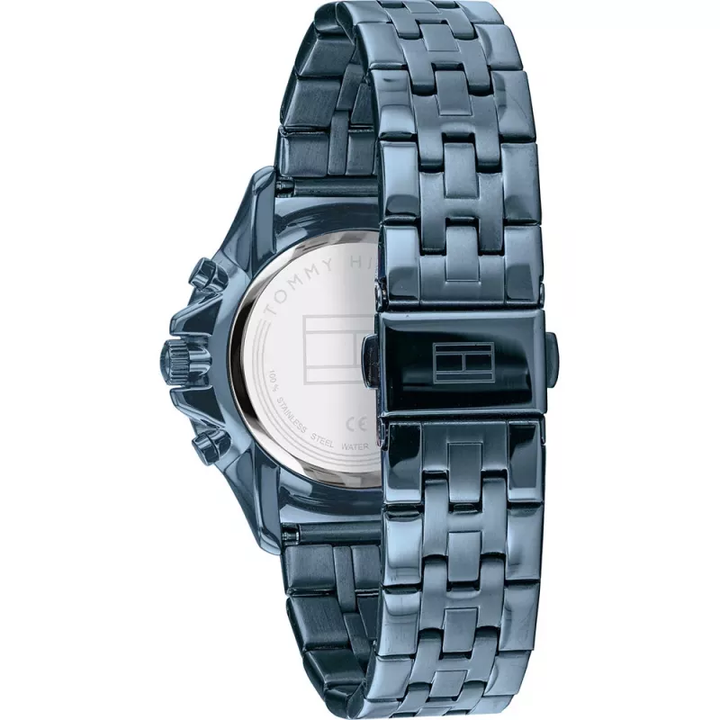 Tommy Hilfiger Damen Blake Quarz Analog Uhr 38mm Silber Edelstahl 1782227