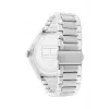 Tommy Hilfiger Damen Blake Quarz Analog Uhr 40mm Silber Edelstahl Mesh 1782657