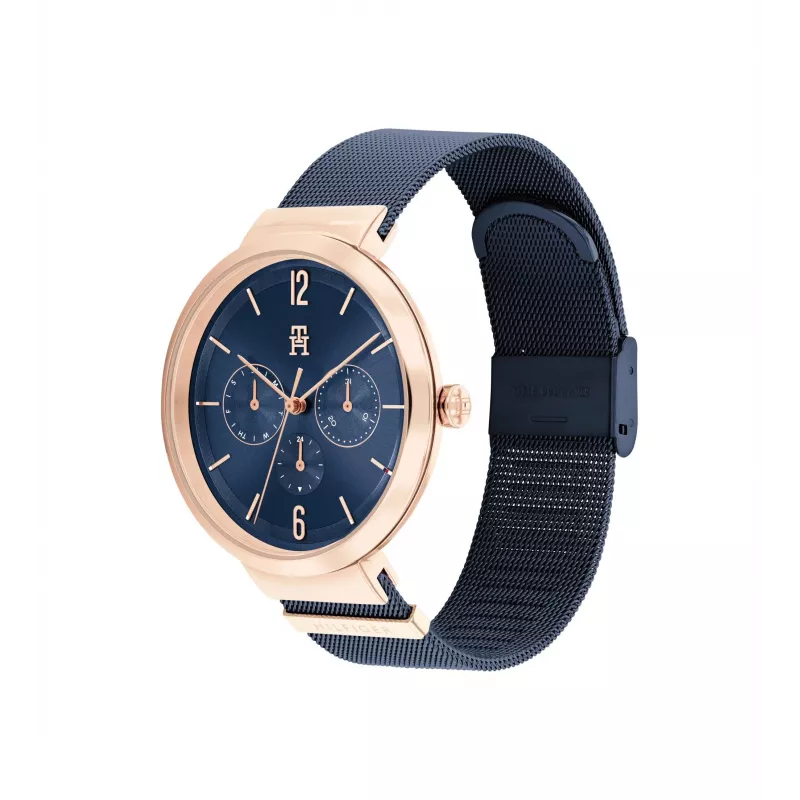 Tommy Hilfiger Damen Blake Quarzuhr 1782541 40mm Silber Edelstahl