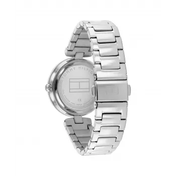 Tommy Hilfiger Damen Blake Quarzuhr 32mm Silber Edelstahl Mesh