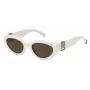 TOMMY HILFIGER Damen Pilotensonnenbrille TH-1957-S-SZJ | Havanna-Rahmen, braune Gradientengläser 54/21/140 mm