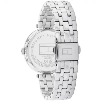 Tommy Hilfiger Damen Pippa Quarz Analog Uhr 34mm Edelstahl Roségold-Ton