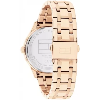 Tommy Hilfiger Damen Pippa Quarz Analoguhr 38mm Silber Edelstahl 1782752