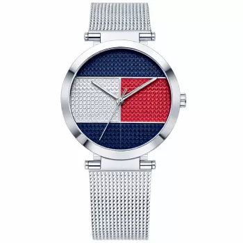 Tommy Hilfiger Damen Pippa Quarzuhr 1781866 39mm Silber Edelstahl Mesh