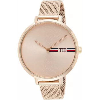 Tommy Hilfiger Damen Pippa Quarzuhr 1782158 38mm Silber Edelstahl