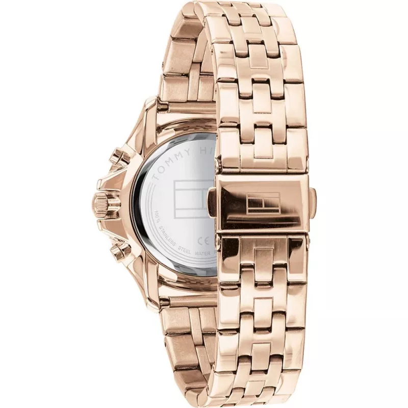 Tommy Hilfiger Damen Pippa Quarzuhr 1782224 38mm Silber Edelstahl Mesh