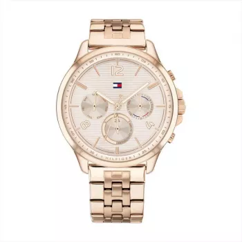 Tommy Hilfiger Damen Pippa Quarzuhr 1782224 38mm Silber Edelstahl Mesh