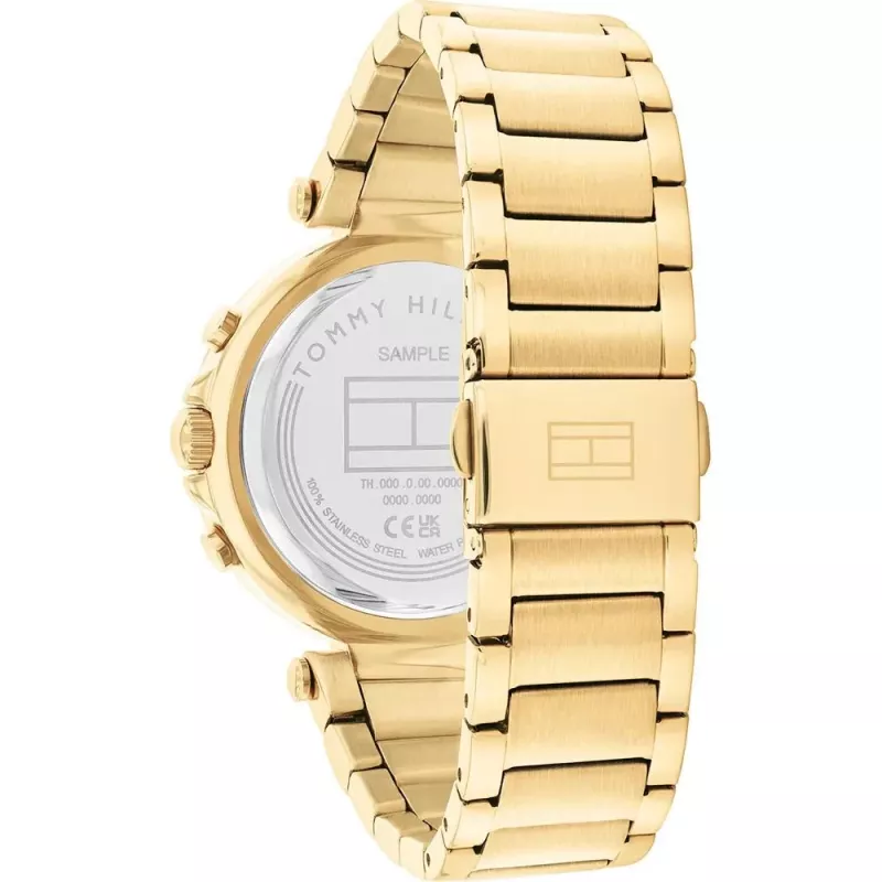 Tommy Hilfiger Damen Pippa Quarzuhr 1782703 38mm Zweifarbig Edelstahl