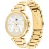 Tommy Hilfiger Damen Pippa Quarzuhr 1782703 38mm Zweifarbig Edelstahl