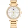 Tommy Hilfiger Damen Pippa Quarzuhr 1782703 38mm Zweifarbig Edelstahl