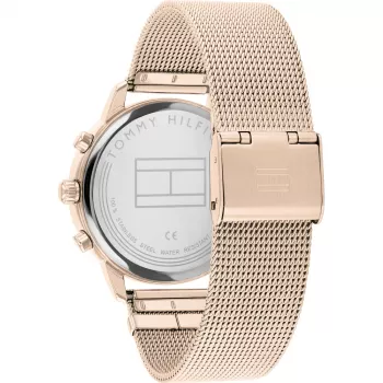 TOMMY HILFIGER Damenuhr 1782303 38mm Edelstahl Roségold
