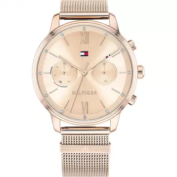 TOMMY HILFIGER Damenuhr 1782303 38mm Edelstahl Roségold