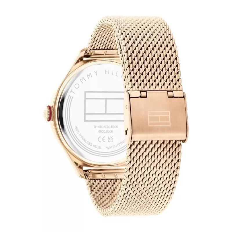 Tommy Hilfiger Damenuhr 1782653 41mm Silber Edelstahl