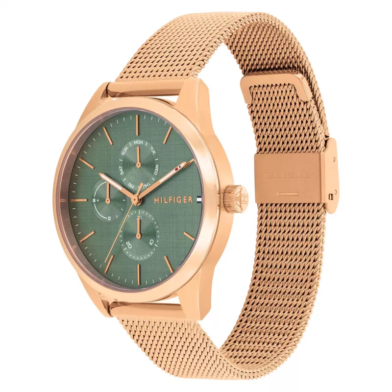 Tommy Hilfiger Damenuhr 1782770 38mm Silber Edelstahl