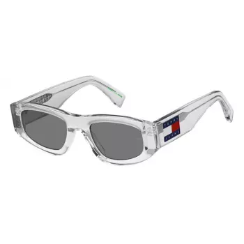 Tommy Jeans Unisex Sonnenbrille TJ-0087-S-900 (52/22/150 mm) Schwarz