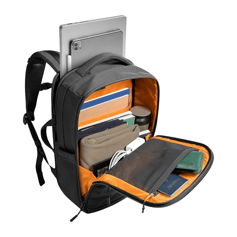 TOMTOC TechPack-T73 X-pac 15.6''/30L Laptop Rucksack (Schwarz)