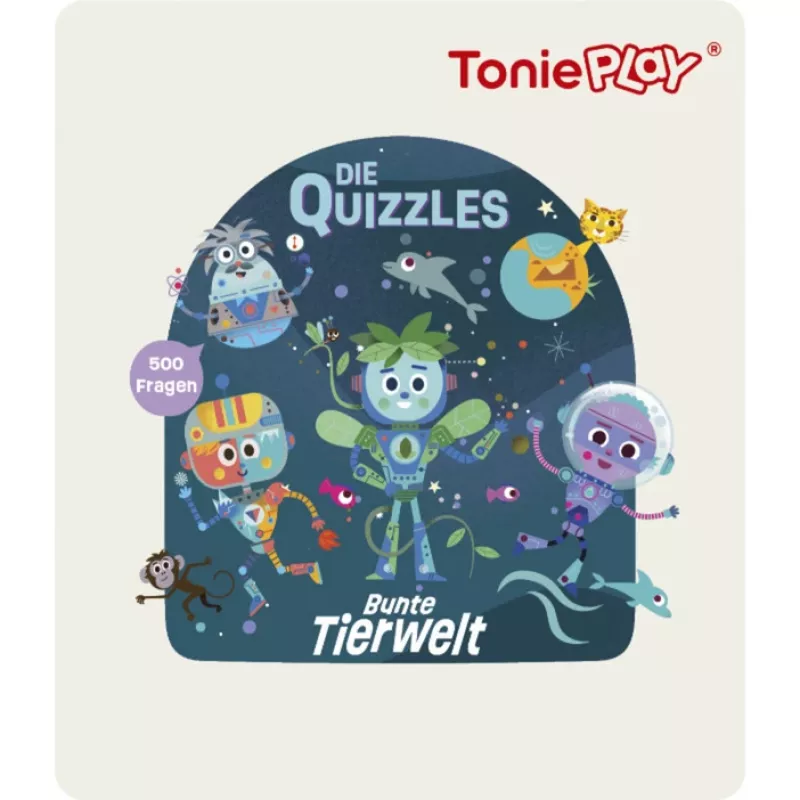 Tonies Tonieplay Game S - Die Quizzles Bunte Tierwelt