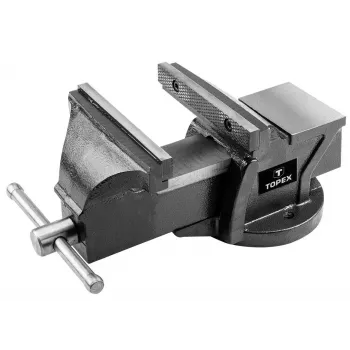 TOPEX 07A115 Verstellbarer Schraubenschlüssel 150 mm Chrom-Vanadium-Stahl DIN 3117