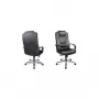 Topstar Comfort Point 50 Chefsessel, Mikrofaser-Bezug, Chrom-Gestell, Schwarz 7819 TA3