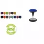 Topstar Sitness SI69 G20 Ergonomischer Stehhocker, Höhenverstellbar 43-56 cm, Schwarzer Sitz aus Polyolefin, Gummiierter Runder Fuß, GS-geprüft