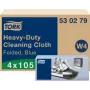 Tork Vliesstoff-Wischtuch 35,5x41,5cm Blau 1-lagig 4x105 Stück (480121)