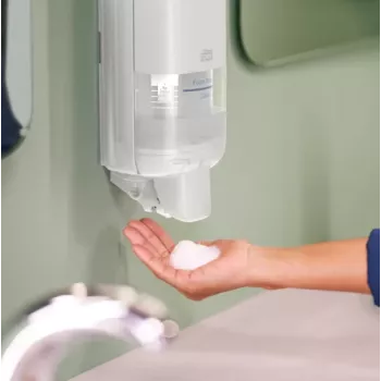 Tork S4 Seifen- und Desinfektionsmittelspender, Weiß