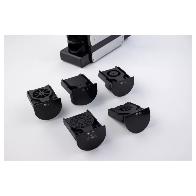 TORNADO TST-550-GS 7-in-1 Kaffeemaschine (15 Bar, automatischer Milchaufschäumer, 1,2 l Wassertank, Schwarz/Silber)