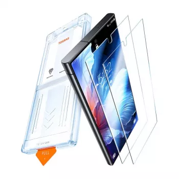 TORRAS Install Master Tempered Glass Screen Protector für Samsung Galaxy S24