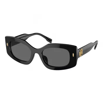 Tory Burch Damen Butterfly Cat Eye Sonnenbrille TY7202U170973 Dark Havana Brown Gradient 50mm