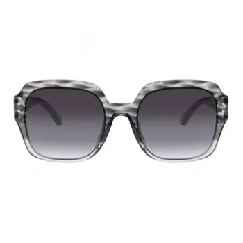 Tory Burch Damen-Sonnenbrille TY7143U17858G Havana Gradient Braun 56/21/140 mm