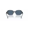 Tory Burch Damen-Sonnenbrille TY7214U 317780 Dark Havana Brown Gradient 53mm