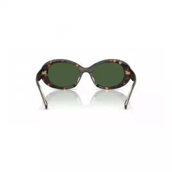 Tory Burch Damen-Sonnenbrille TY7214U172871 - Quadratisch/Schmetterlingsform, braune Gradientengläser, 53/19/140 mm
