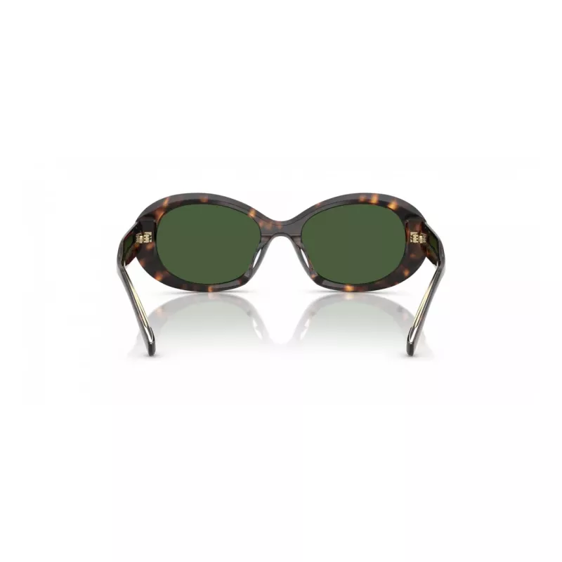 Tory Burch Damen-Sonnenbrille TY7214U172871 - Quadratisch/Schmetterlingsform, braune Gradientengläser, 53/19/140 mm