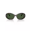 Tory Burch Damen-Sonnenbrille TY7214U172871 - Quadratisch/Schmetterlingsform, braune Gradientengläser, 53/19/140 mm