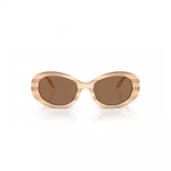 Tory Burch Damen-Sonnenbrille TY7214U318173 Schildpatt Acetat Braun Verlauf 53mm
