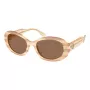 Tory Burch Damen-Sonnenbrille TY7214U318173 Schildpatt Acetat Braun Verlauf 53mm