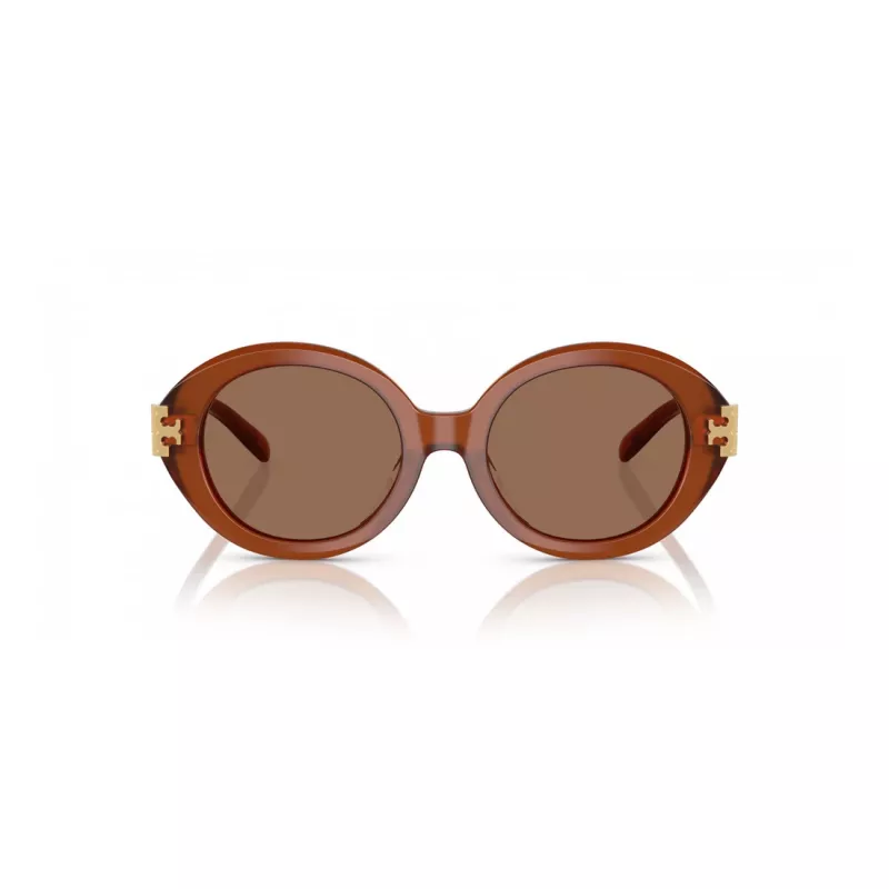 Tory Burch Damen Sonnenbrille TY7210U Havana Brown Gradient 52mm